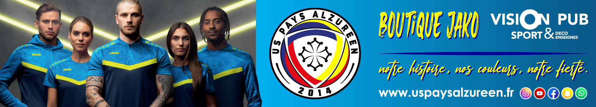 UNION SPORTIVE PAYS ALZURÉEN Title Image