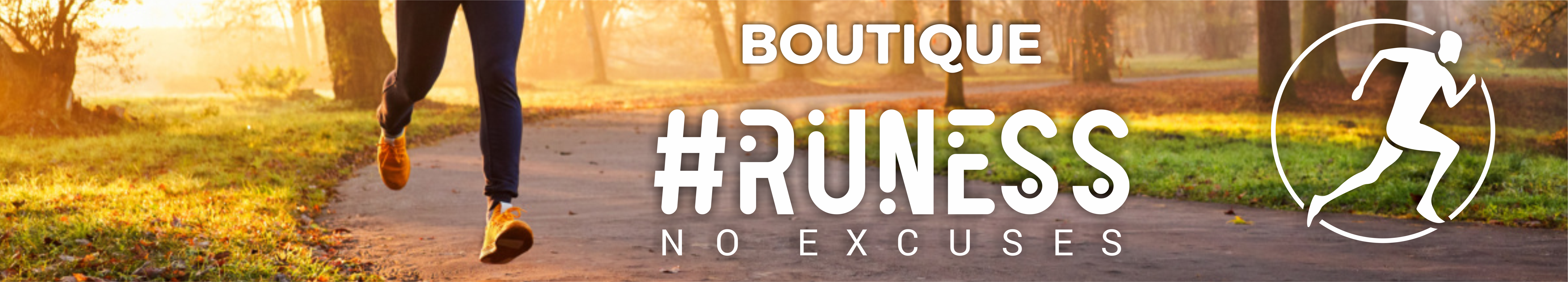 #RUNESS NO EXCUSES Title Image