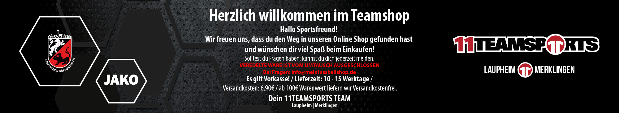 SV Dürmentingen Jugendfußball Title Image