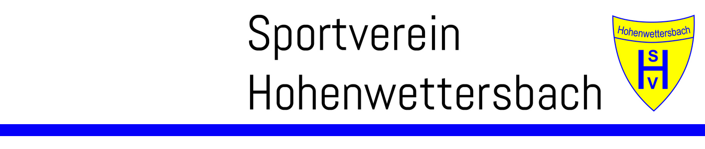 SV Hohenwettersbach Onlineshop Title Image