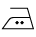 Bügeln mittlere Temperatur