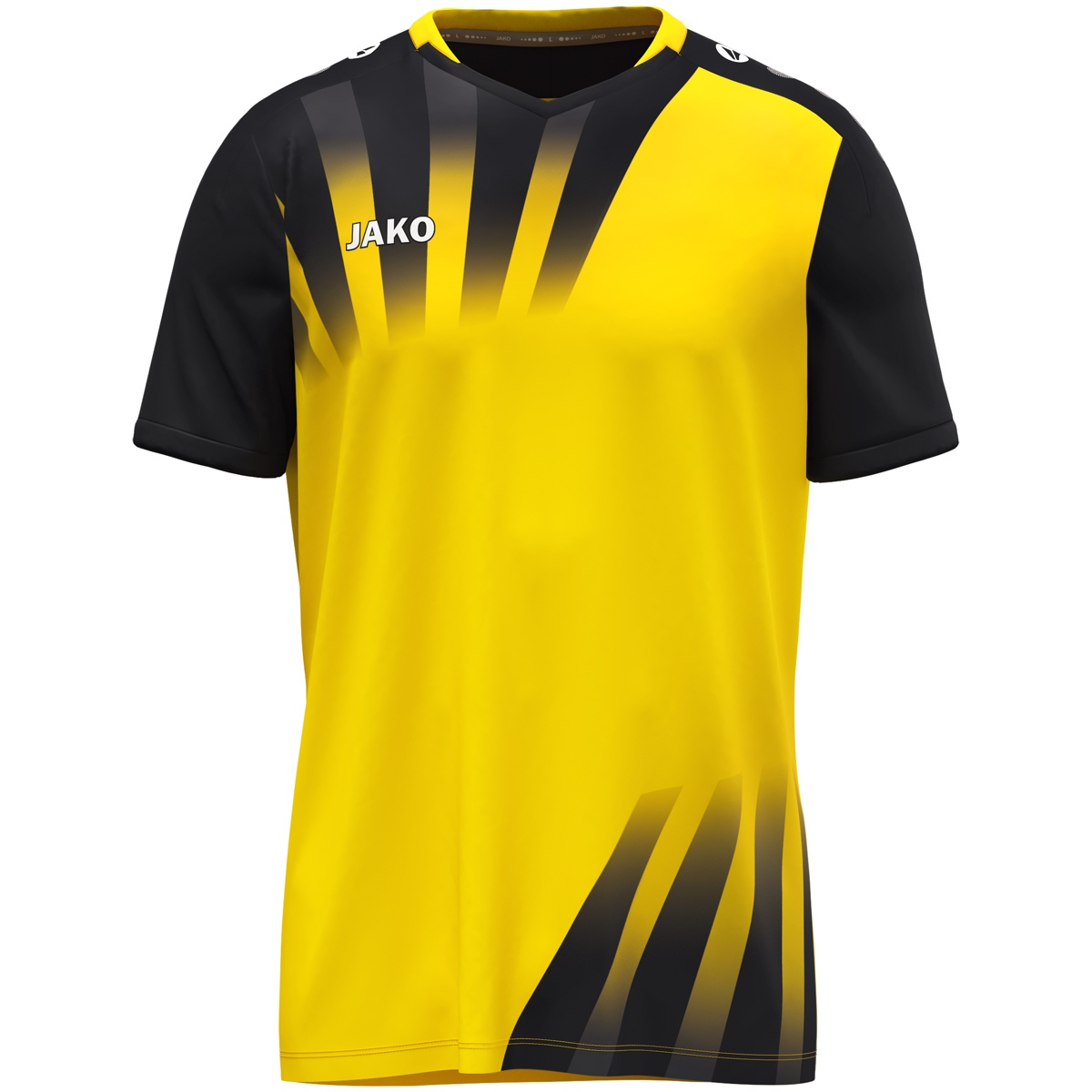 Trikot Vintage kurzarm (gelb/schwarz / Größe S / Unisex)