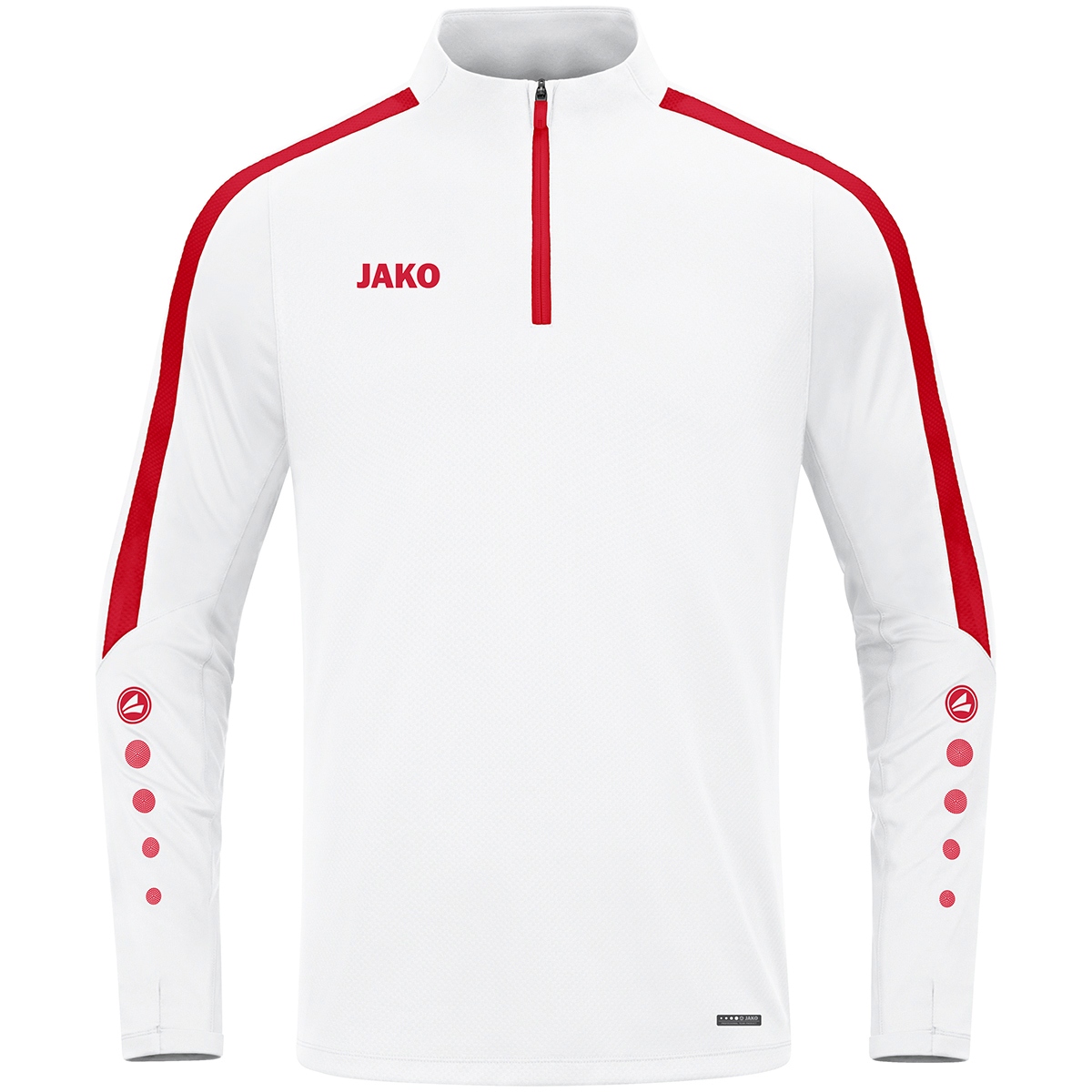 JAKO Ziptop Power (weiß/rot / Größe 164 / Kinder)
