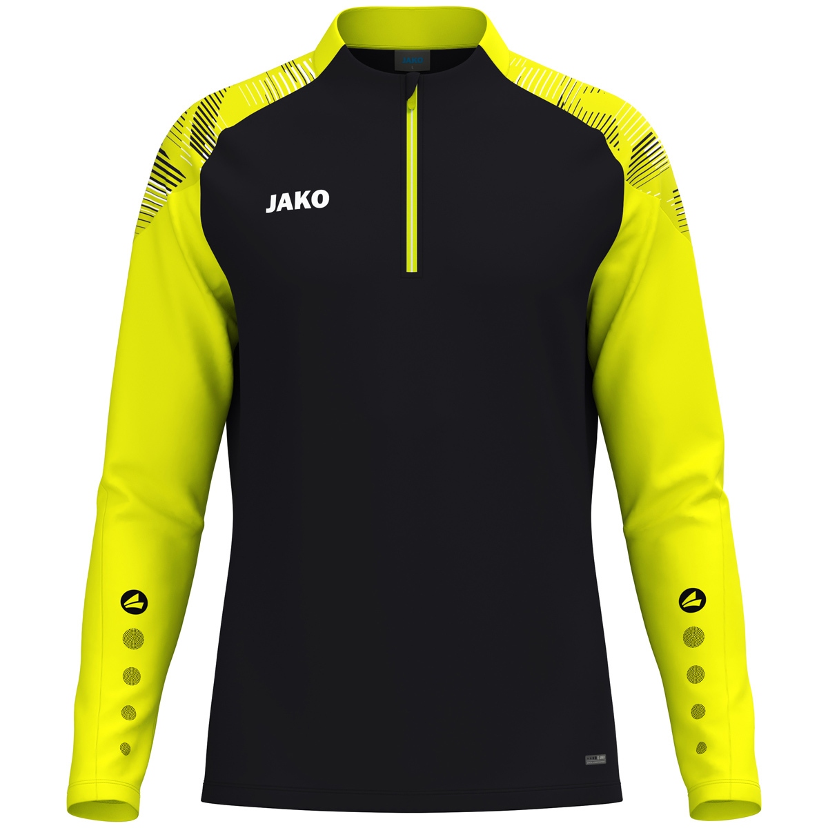 JAKO Ziptop Sonic (schwarz/neongelb / Größe 152 / Kinder)