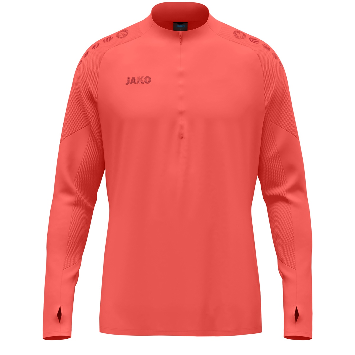 Ziptop Light Flow (coral / Größe S / Unisex)