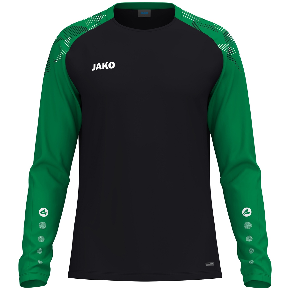 JAKO Longsleeve Sonic (schwarz/grün / Größe 140 / Kinder)