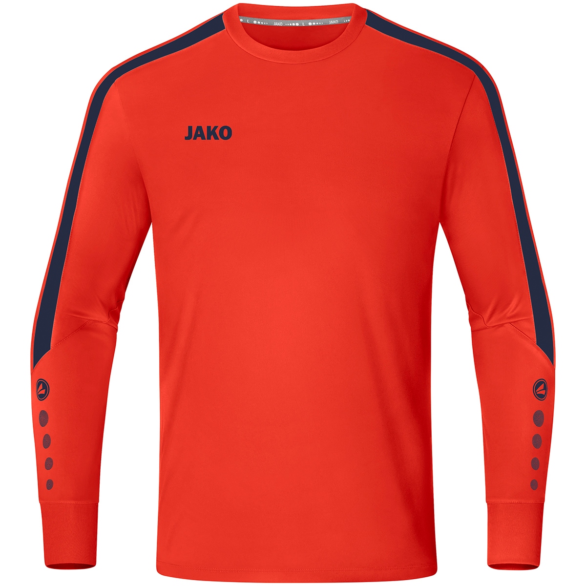 JAKO Torwart-Trikot Power (flame/marine / Größe 152 / Kinder)
