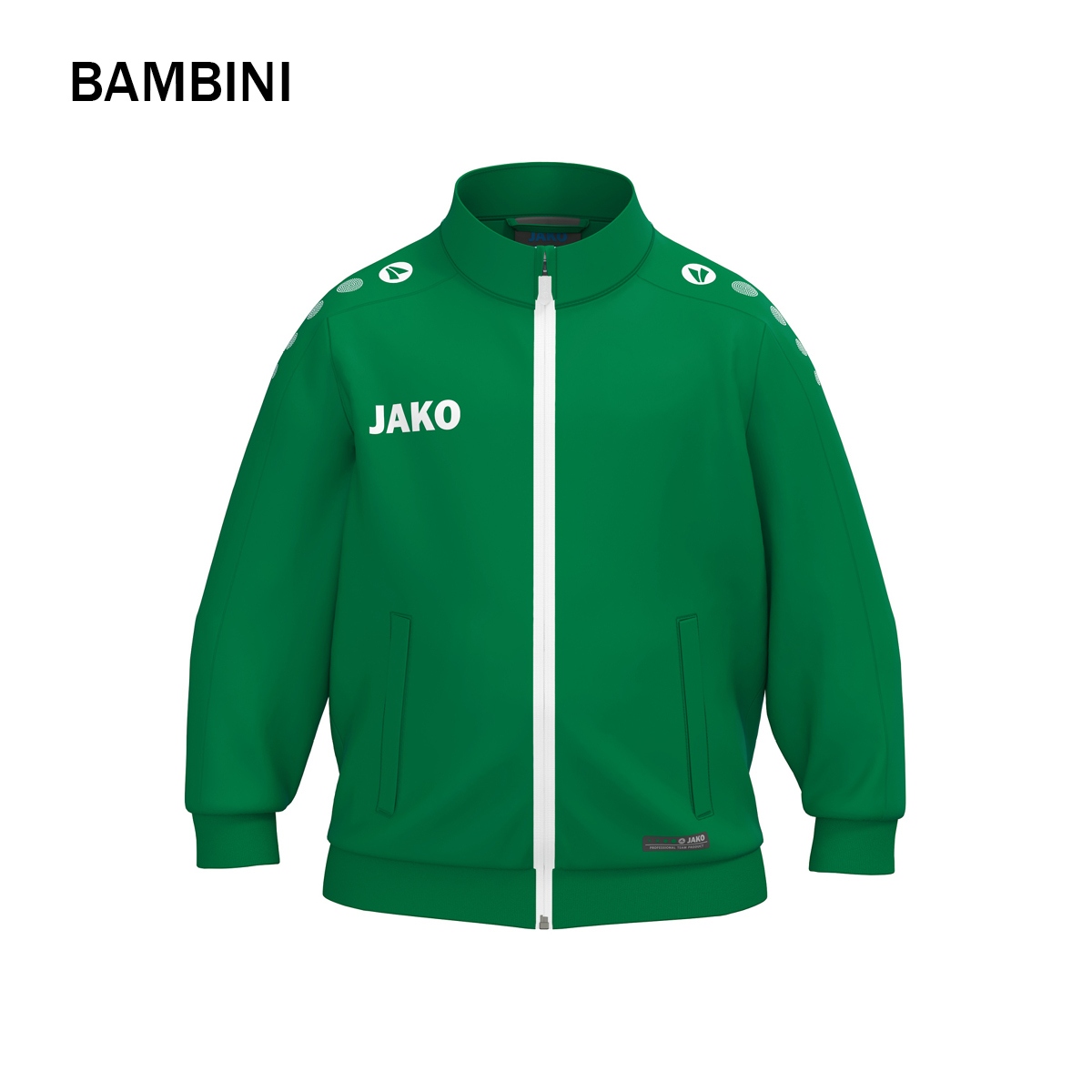 JAKO Polyesterjacke One Bambini (sportgrün / Größe 104 / Baby)