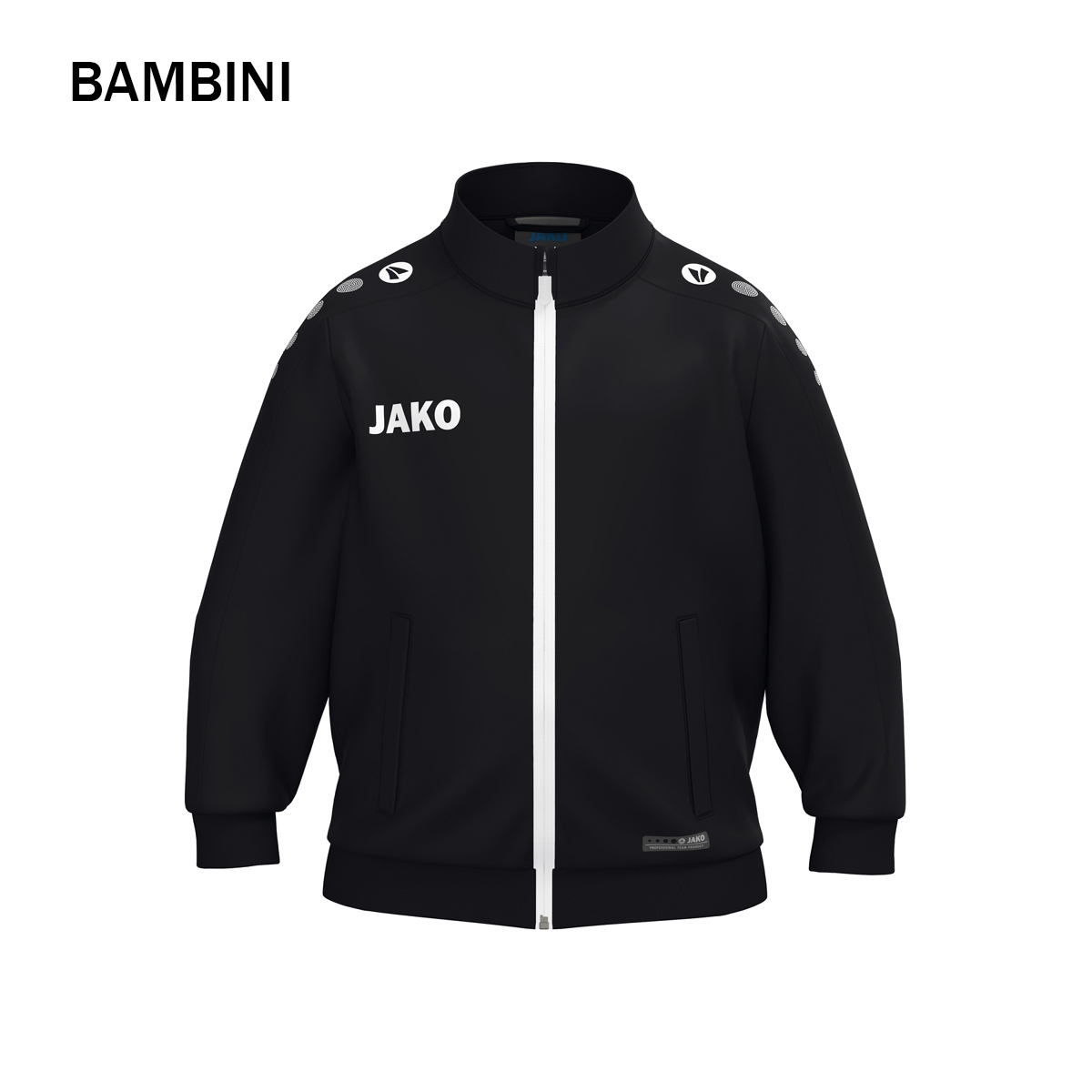 JAKO Polyesterjacke One Bambini (schwarz / Größe 104 / Baby)