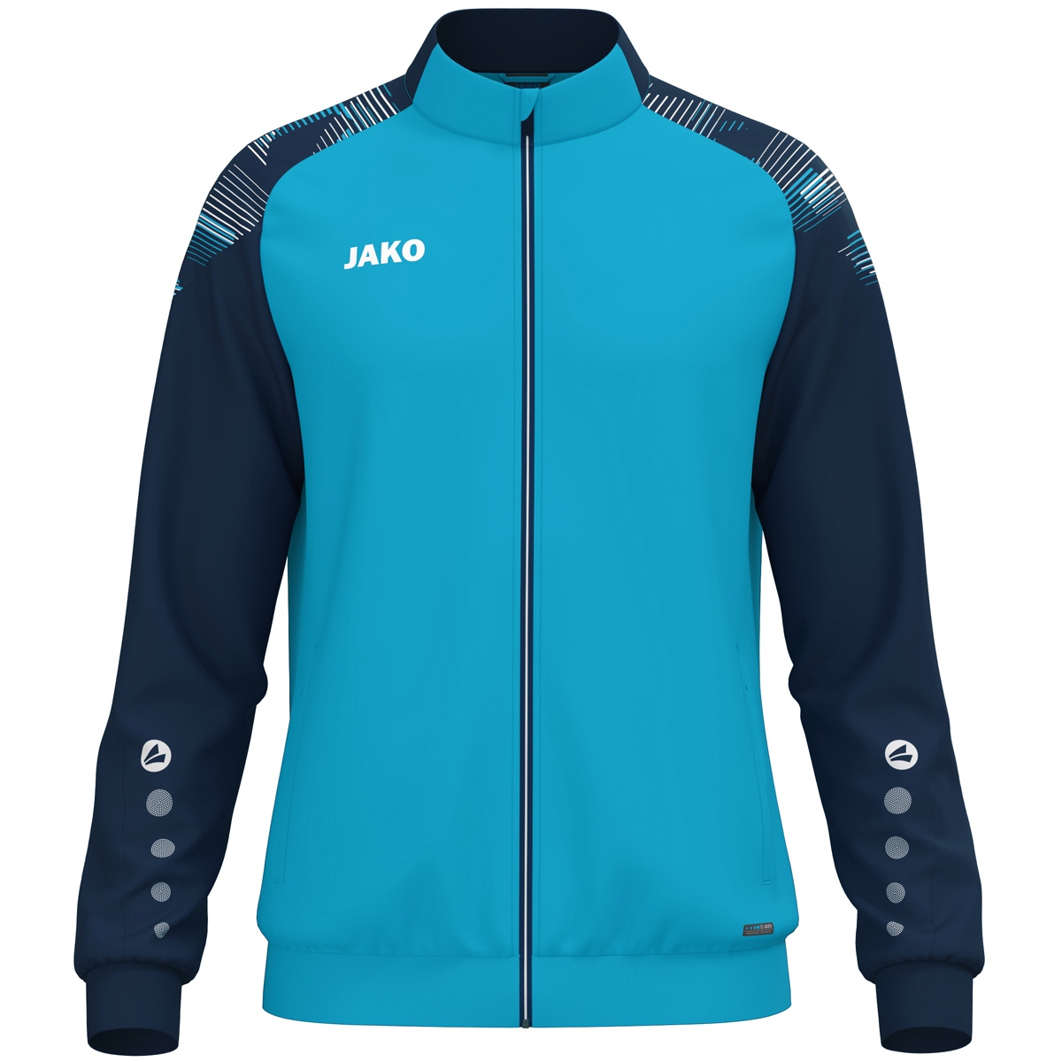JAKO Polyesterjacke Sonic (aqua/marine / Größe 116 / Kinder)