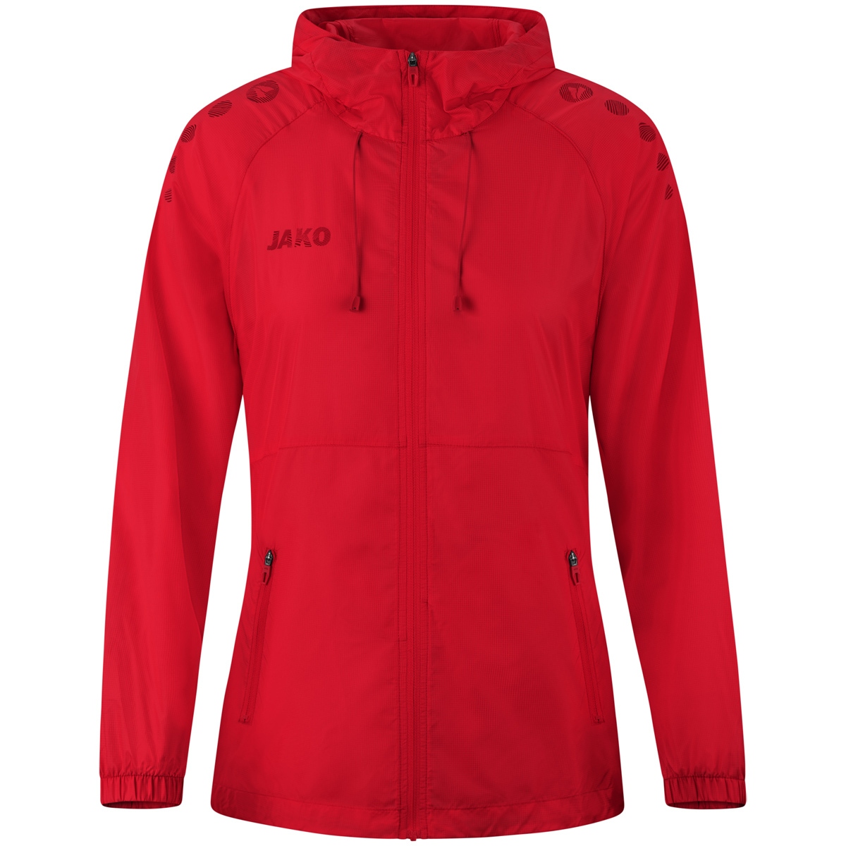 JAKO Lightweightjacke Flow Damen (rot / Größe S (34/36) / Damen Sportgrößen)
