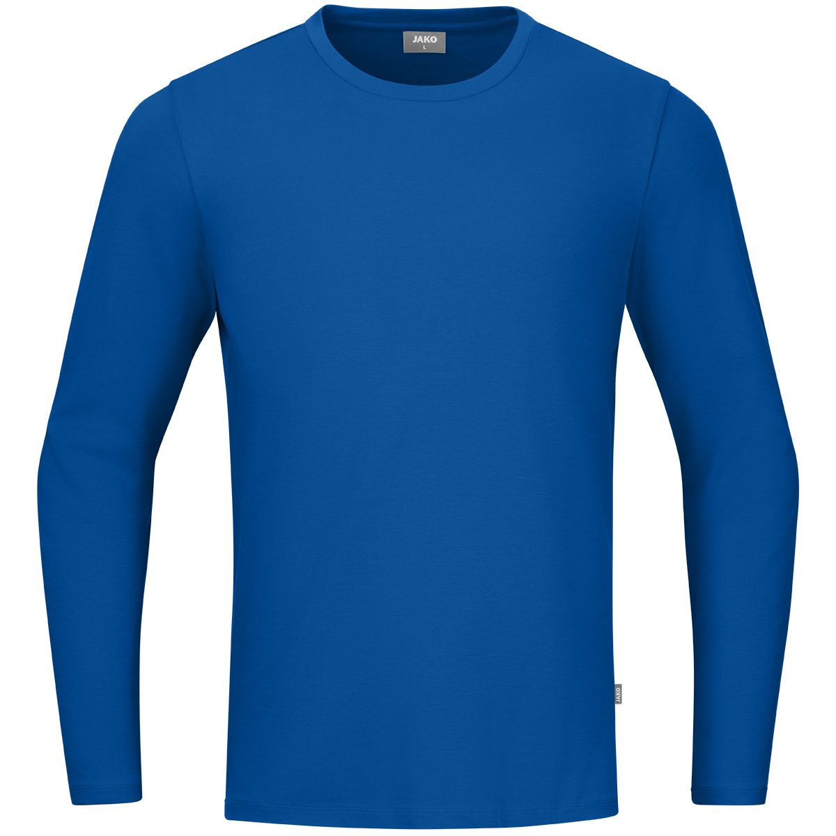 JAKO Longsleeve Organic (royal / Größe S / Unisex)