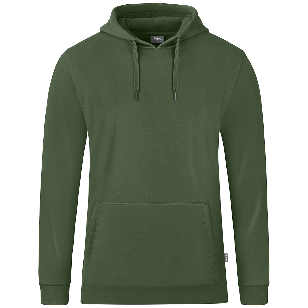 JAKO Kapuzensweat Organic (oliv / Größe 140 / Kinder)