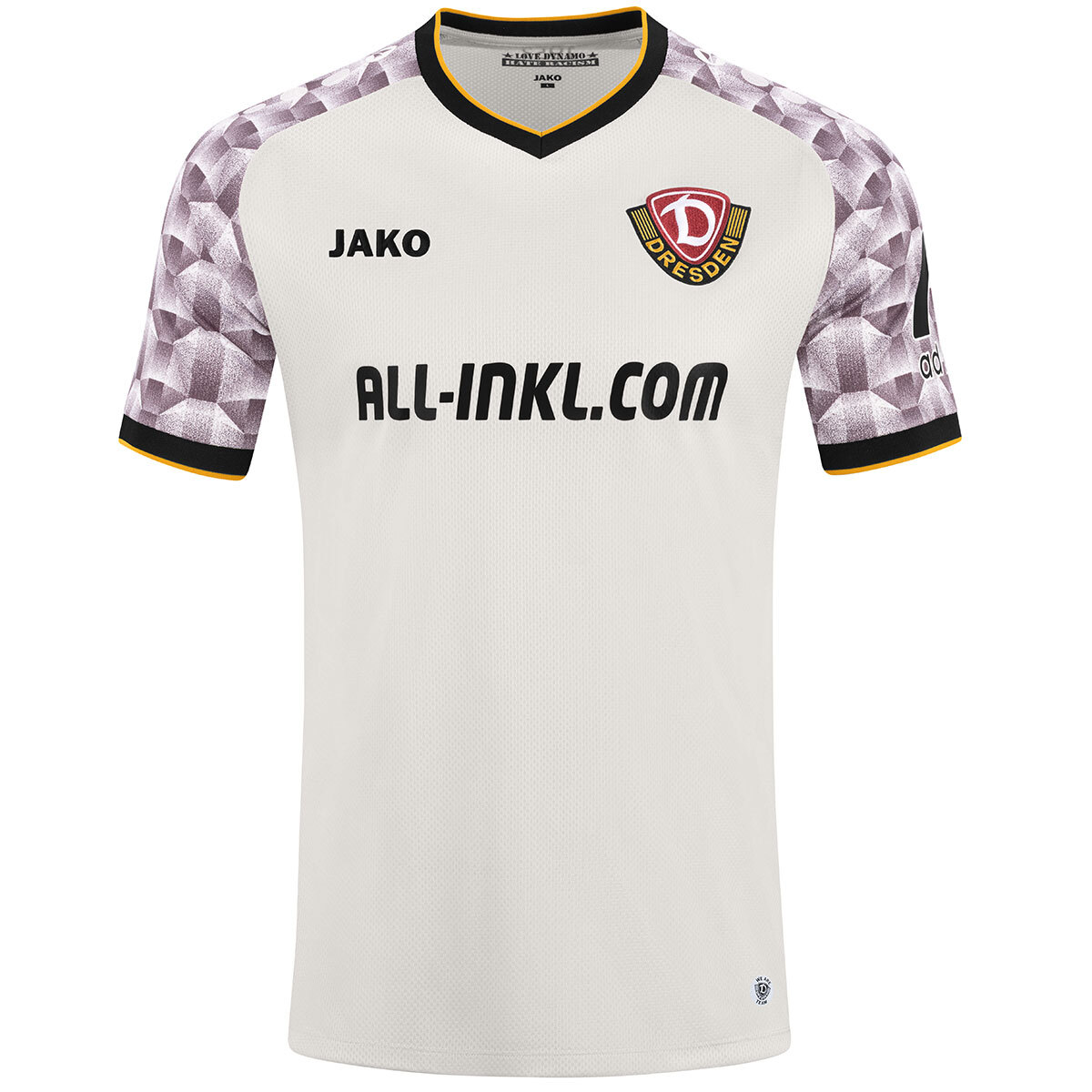 JAKO Dynamo Dresden Trikot Away (cremeweiß / Größe L / Unisex)
