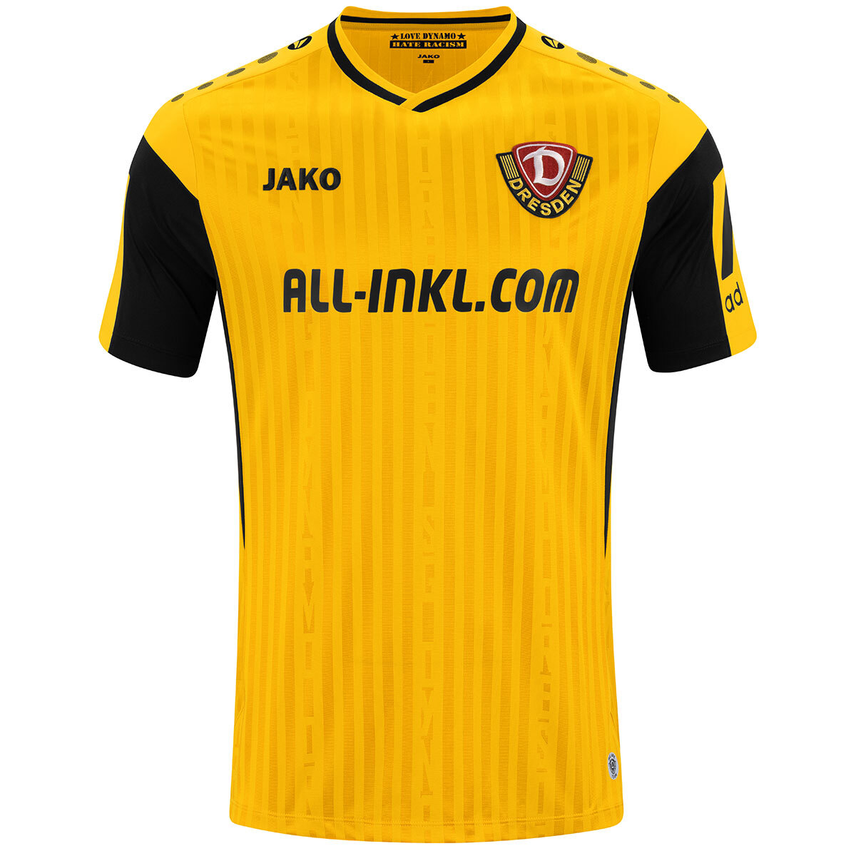 JAKO Dynamo Dresden Trikot Home (dynamic yellow / Größe 116 / Kinder)