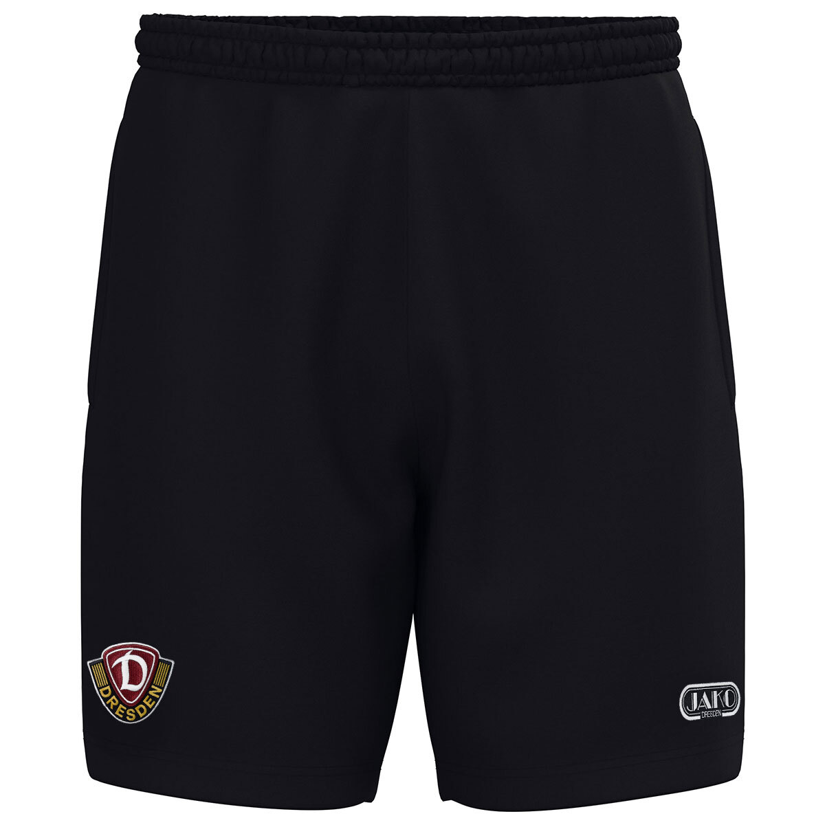 JAKO Dynamo Dresden Short Freizeit (schwarz / Größe L / Unisex)