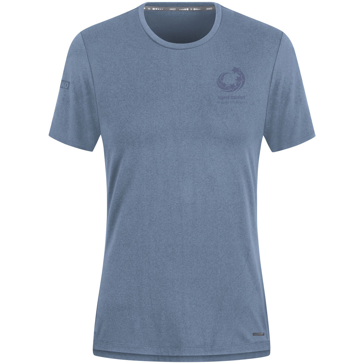 Jugend trainiert" T-Shirt Pro Casual (smokey blue / Größe S / Unisex)