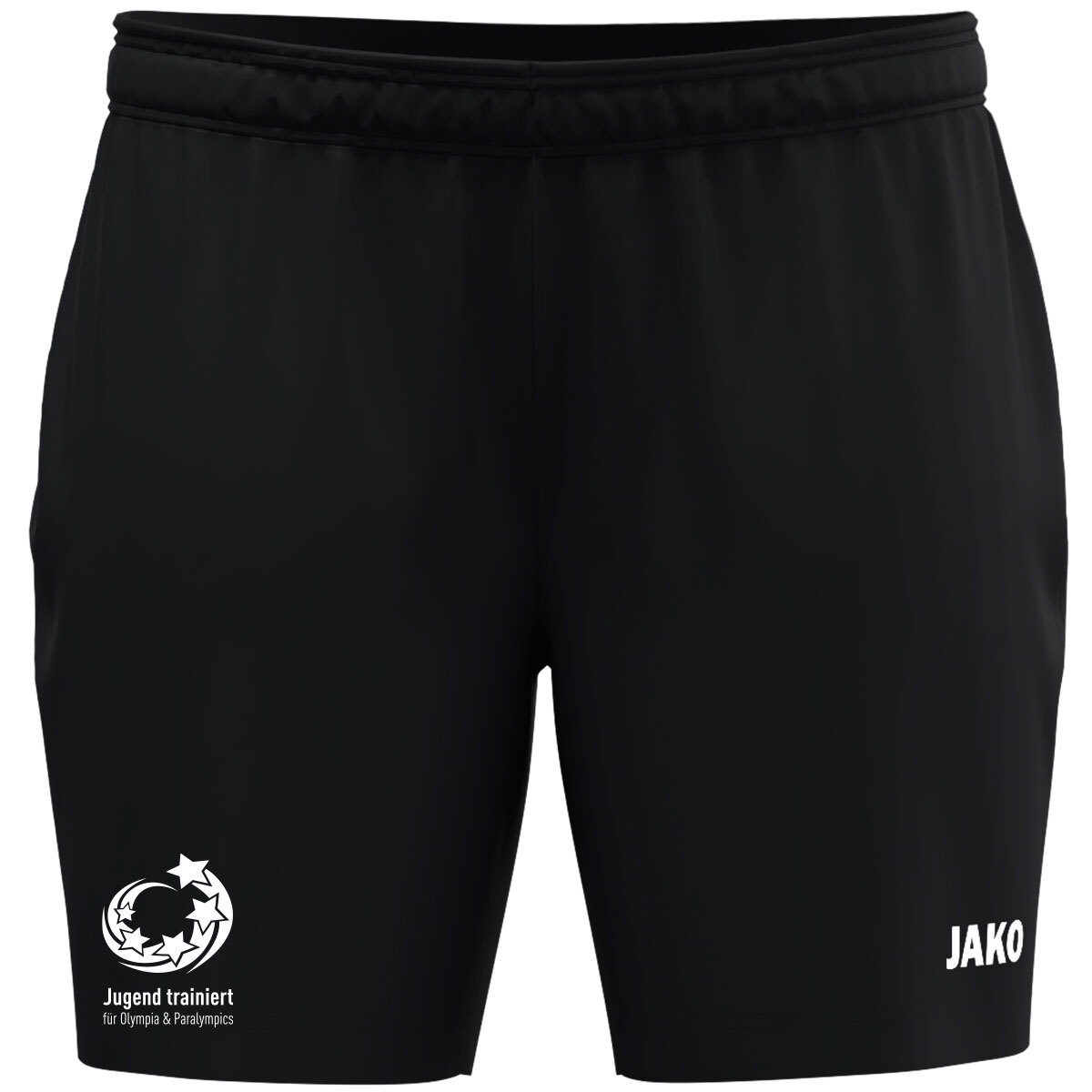 Jugend trainiert" Trainingsshort Dynamic Damen (schwarz / Größe XL (46/48) / Damen Sportgrößen)