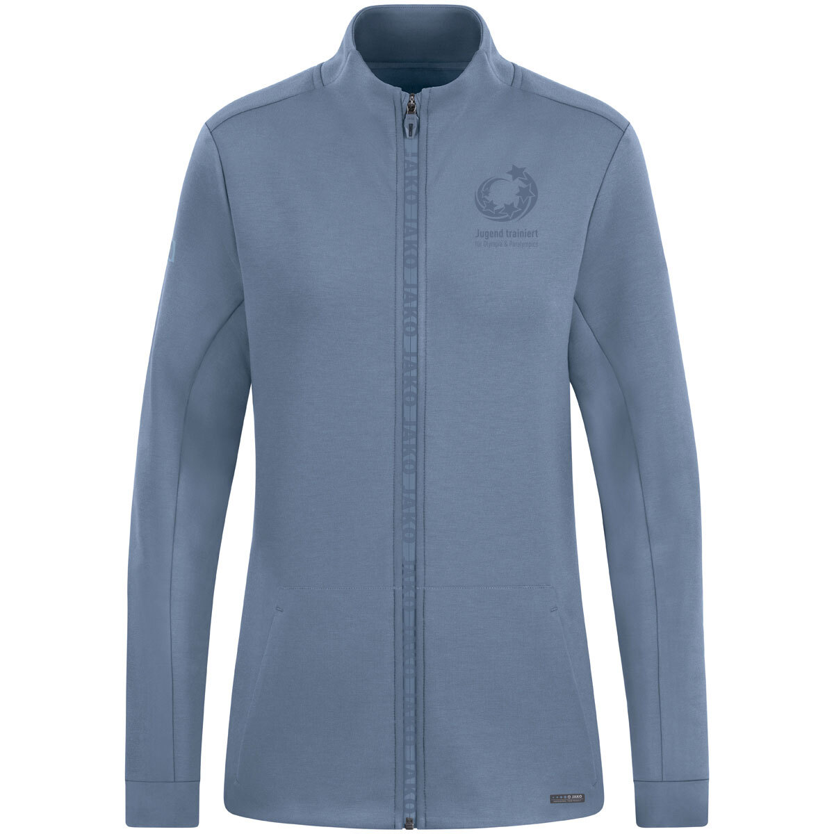 JAKO "Jugend trainiert" Jacke Pro Casual (smokey blue / Größe L / Unisex)