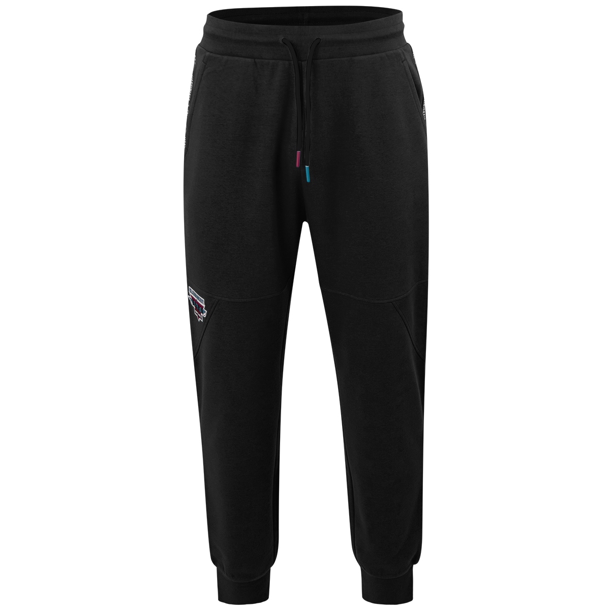 Retroragende Jogginghose (schwarz / Größe S / Unisex)
