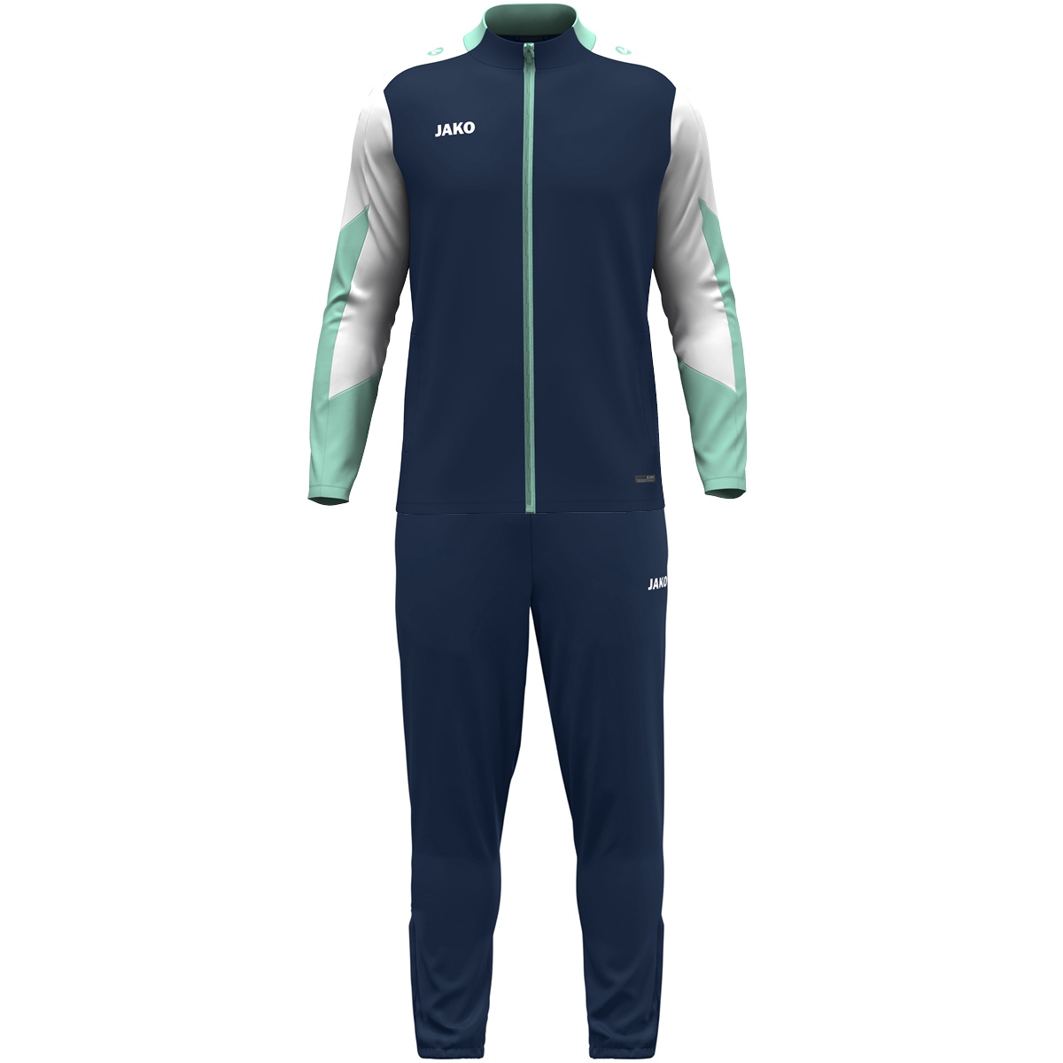Polyesteranzug Dynamic (marine/weiß/minze / Größe 3XL / Unisex)