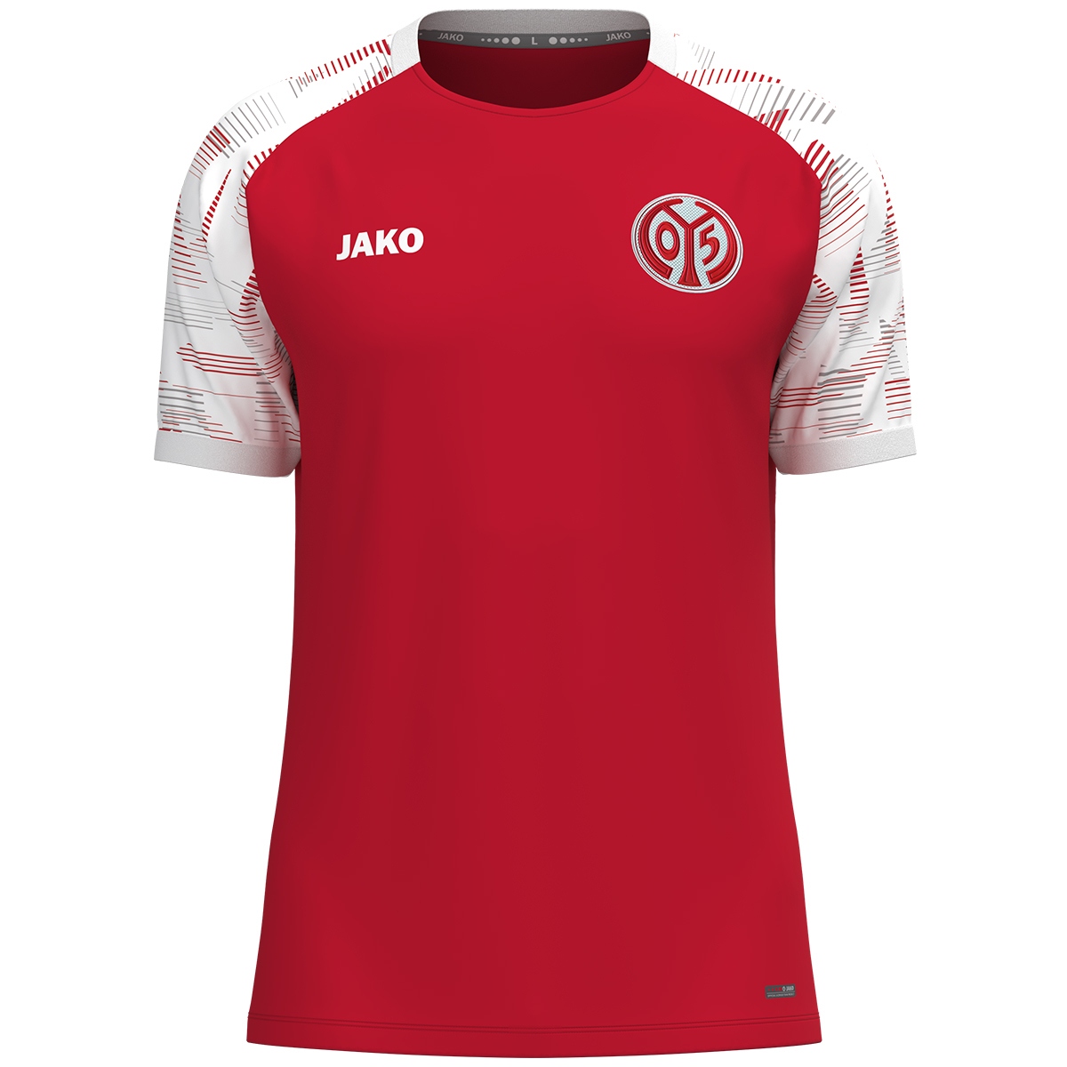 JAKO Mainz 05 T-Shirt Sonic (rot/weiß / Größe 128 / Kinder)