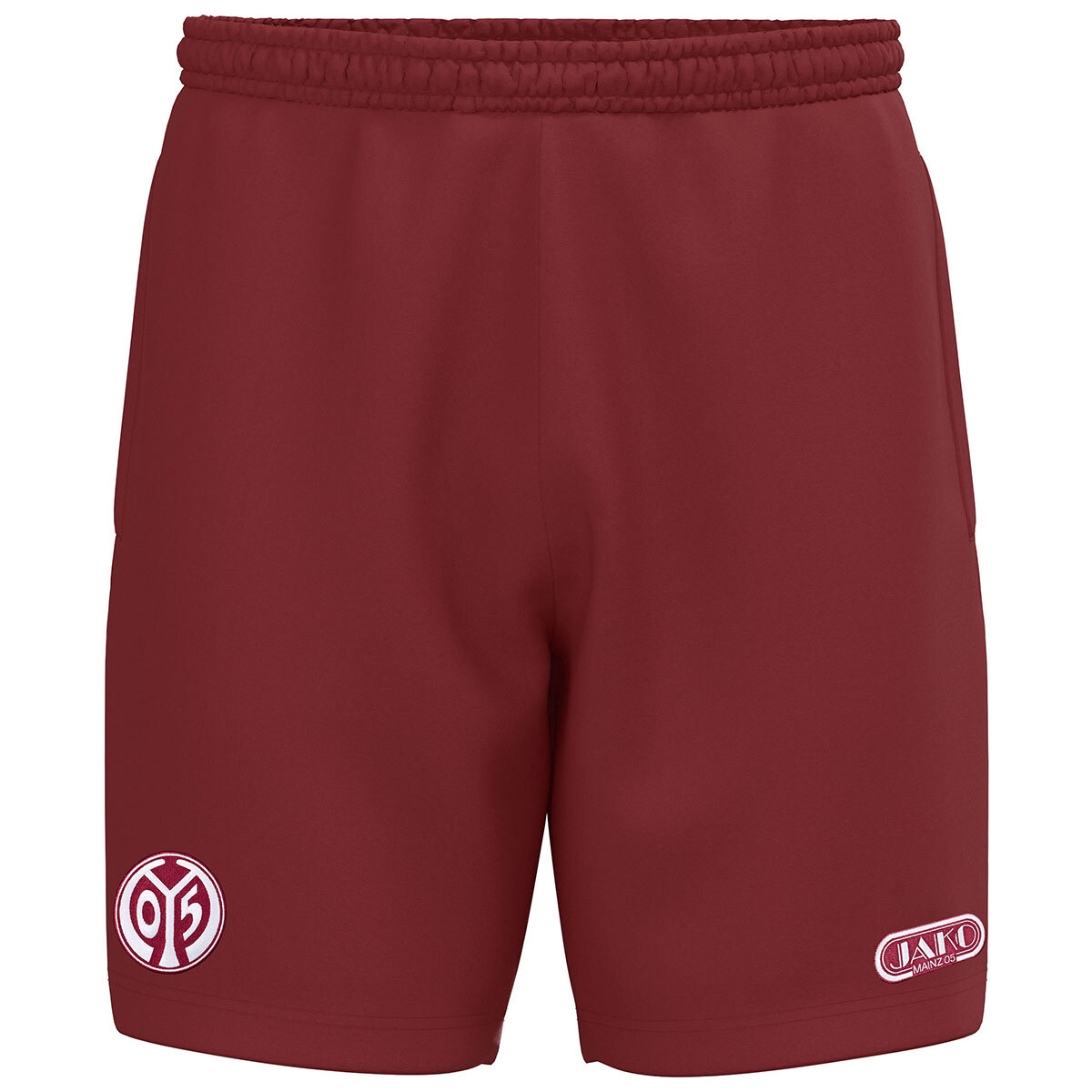 JAKO Mainz 05 Short Freizeit (rubinrot / Größe S / Unisex)