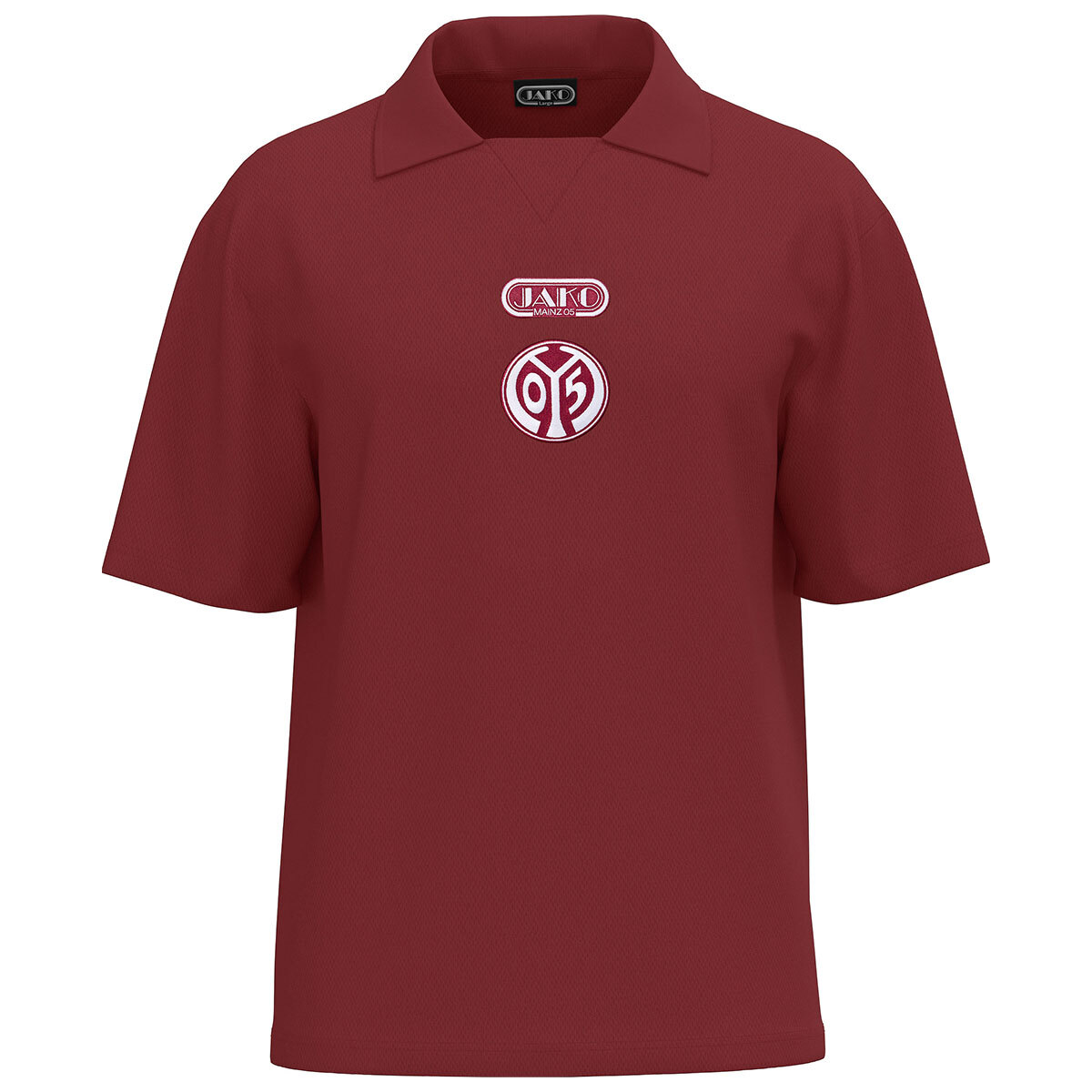 JAKO Mainz 05 Polo Freizeit (rubinrot / Größe M / Unisex)