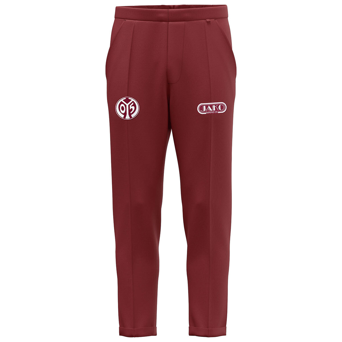 JAKO Mainz 05 Pants Freizeit (rubinrot / Größe L / Unisex)