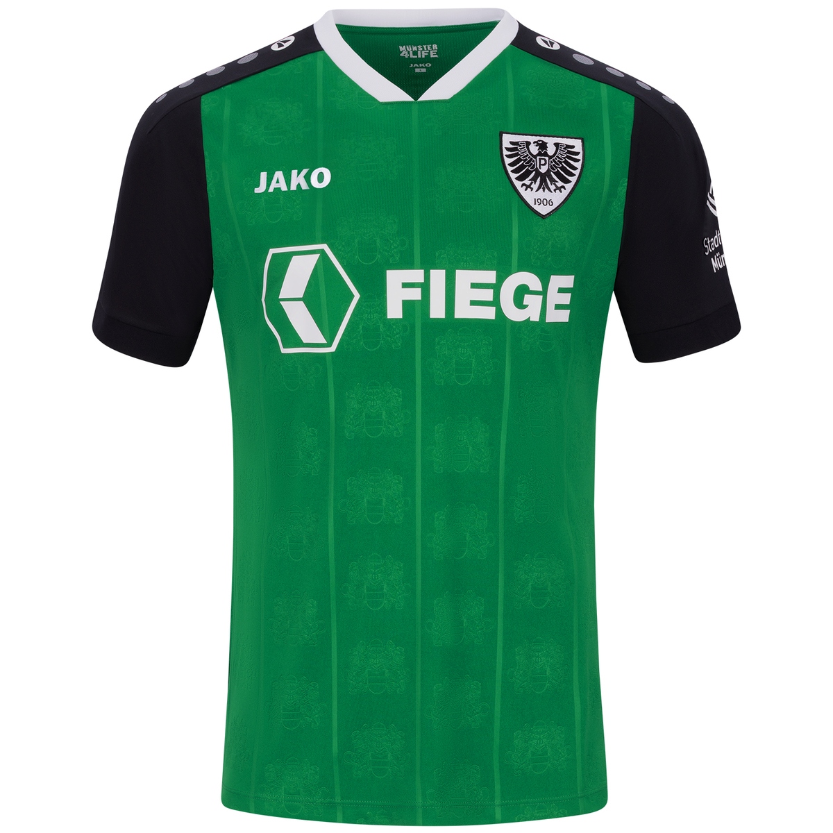 JAKO Preußen Münster Trikot Home (sportgrün / Größe 116 / Kinder)