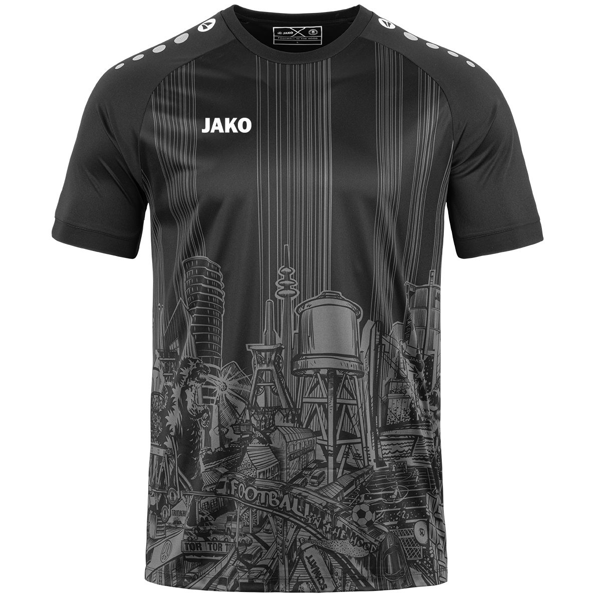 JAKO Ruhrindustries Trikot (schwarz / Größe M / Unisex)