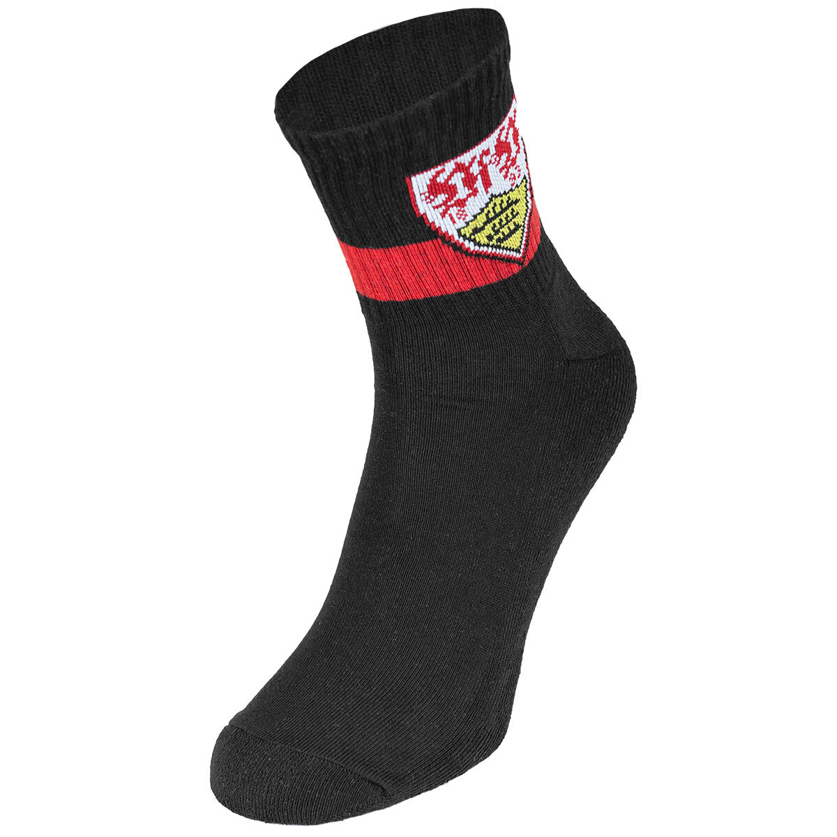 JAKO VfB Stuttgart Sportsocken kurz (schwarz / Größe 39-42 / Sonstige Allgemein)