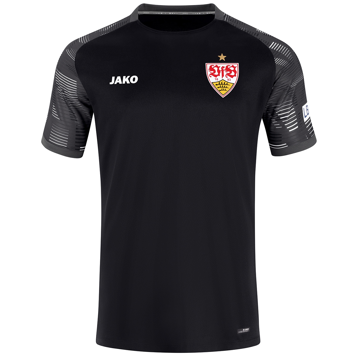 JAKO VfB T-Shirt Sonic (schwarz/anthrazit / Größe M / Unisex)