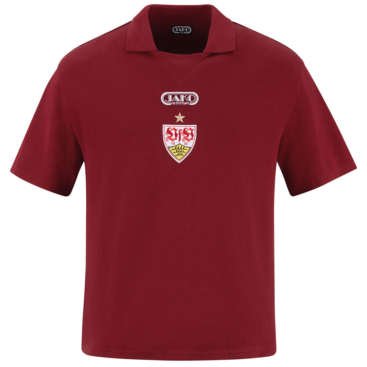 JAKO VfB Polo Freizeit (rubinrot / Größe M / Unisex)