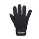 Feldspielerhandschuhe Fleece schwarz Vorderansicht
