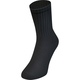 Sportsocken lang 3er Pack schwarz Vorderansicht
