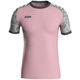 Shirt Iconic korte mouw dusky pink/zachtgrijs/antra light Voorkant