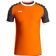 Trikot Iconic kurzarm neonorange/schwarz Vorderansicht