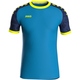 Trikot Iconic kurzarm JAKO blau/marine/neongelb Vorderansicht