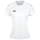 womanTrikot Team Damen kurzarm weiß Vorderansicht