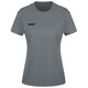womanTrikot Team Damen kurzarm steingrau Vorderansicht