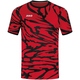 Trikot Animal kurzarm sportrot/schwarz Vorderansicht