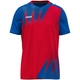 Trikot Vintage kurzarm rot/royal Vorderansicht