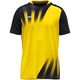 Trikot Vintage kurzarm gelb/schwarz Vorderansicht