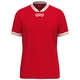 Shirt Retro korte mouwen rood Voorkant