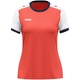 womanShirt Dynamic KM dames koraal/wit/marine Voorkant