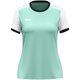 womanShirt Dynamic KM dames munt/wit/marine Voorkant