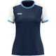womanShirt Dynamic KM dames marine/wit/hemelsblauw Voorkant