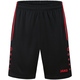 Sporthose Allround schwarz/sportrot Vorderansicht