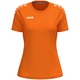 womanT-shirt One Cotton damesmaten fluo oranje Voorkant